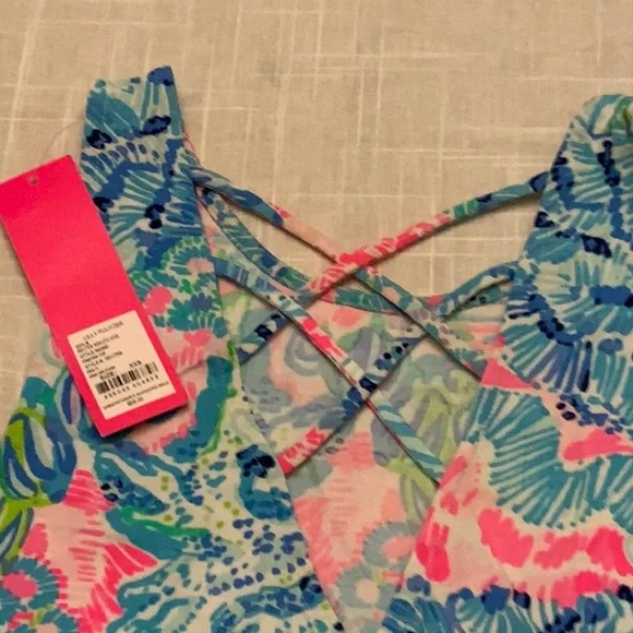 New Lilly Pulitzer Sleeveless Top Multi color Size XXS - Picture 3 of 4
